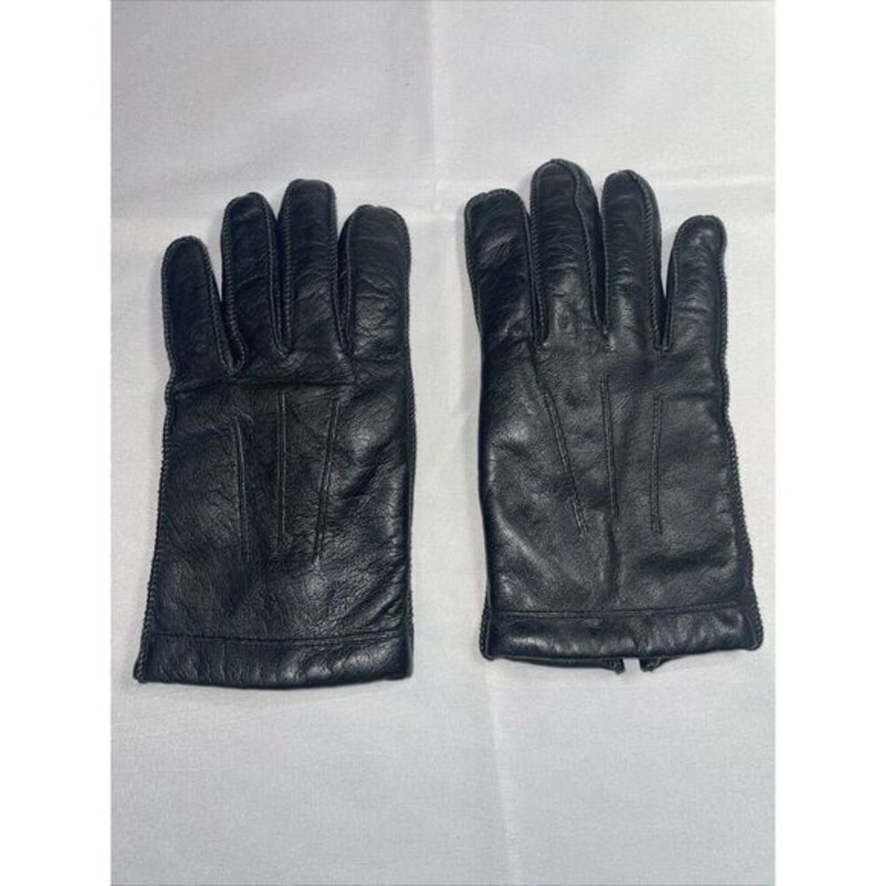 Vintage Thinsulate WPL8931 Women Large Winter Weather Driving Gloves Black